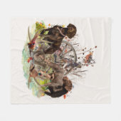 Couverture Polaire Pointeur à poils courts allemand (Devant (Horizontal))