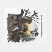 Couverture Polaire Pointeur à poils courts allemand (Devant (Horizontal))