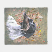 Couverture Polaire Pointeur, Chasse Bécasse (Devant (Horizontal))