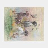 Couverture Polaire Pointeurs à cheveux courts allemands (GSP), un phè (Devant (Horizontal))