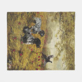 Couverture Polaire Pointeurs allemands à poils courts (Devant (Horizontal))