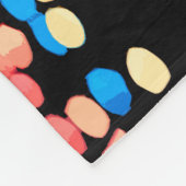 Couverture Polaire Points colorés (Coin)