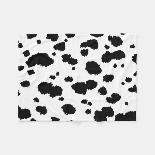 Couverture Polaire Points Dalmatiens Points Motifs Chien Dalmation Po (Devant (Horizontal))