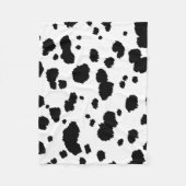 Couverture Polaire Points Dalmatiens Points Motifs Chien Dalmation Po (Devant)