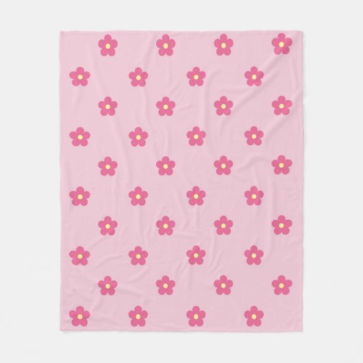 Couverture Polaire Points de floraison (Devant)