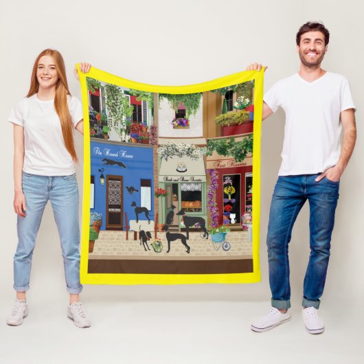 Couverture Polaire Points de vue - Hound Day Out V2 (En situation)