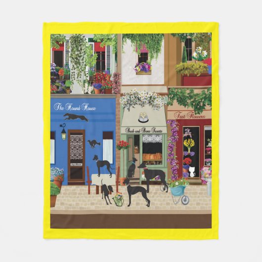 Couverture Polaire Points de vue - Hound Day Out V2 (Devant)