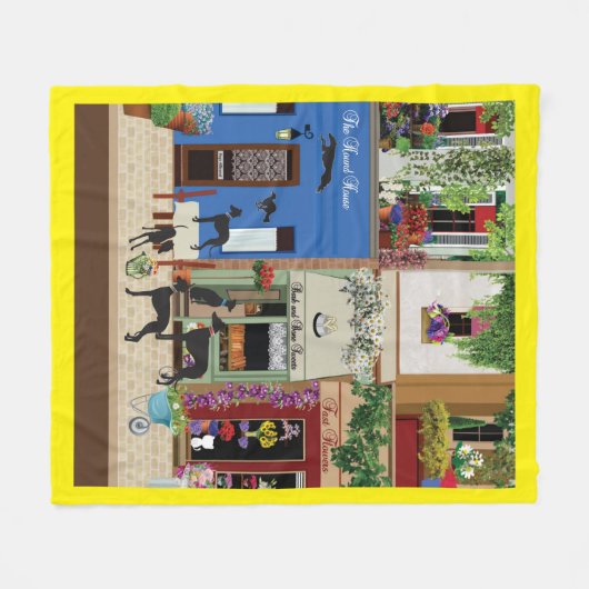 Couverture Polaire Points de vue - Hound Day Out V2 (Devant (Horizontal))