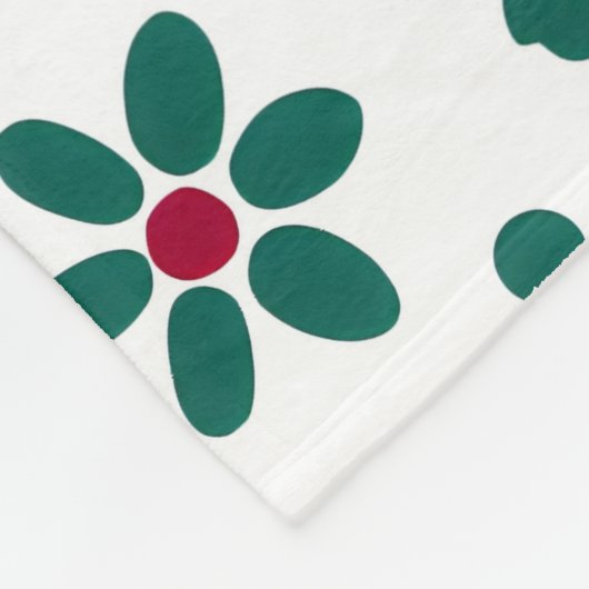 Couverture Polaire Points floraux lunaires (Coin)