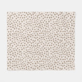 Couverture Polaire Points miel (Devant (Horizontal))