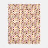 Couverture Polaire Points modernes du milieu du siècle - beige & neut (Devant)