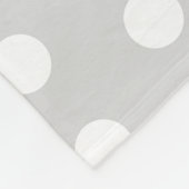 Couverture Polaire Points Poka Violets (Coin)