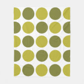 Couverture Polaire Points verts (Devant)