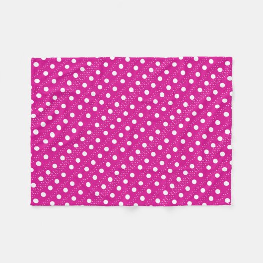 Couverture Polaire pois (Devant (Horizontal))