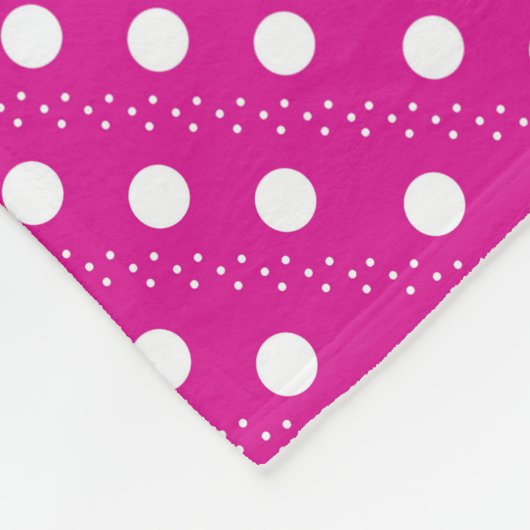 Couverture Polaire pois (Coin)