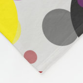Couverture Polaire Pois coloré (Coin)
