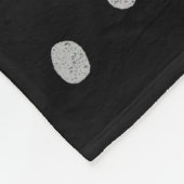 Couverture Polaire Pois d'argent et d'or (Coin)