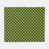 Couverture Polaire Pois joueurs | PD-01 | (Devant (Horizontal))