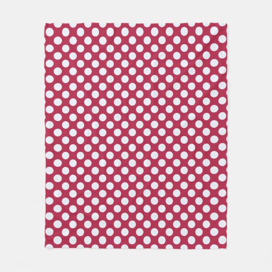 Couverture Polaire Pois joueurs | PD-03 | (Devant)
