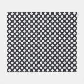 Couverture Polaire Pois joueurs | PD-04 | (Devant (Horizontal))