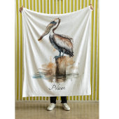 Couverture Polaire Poise du Pélican