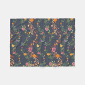 Couverture Polaire Poison de New Home | Simple Floral Pattern (Devant (Horizontal))