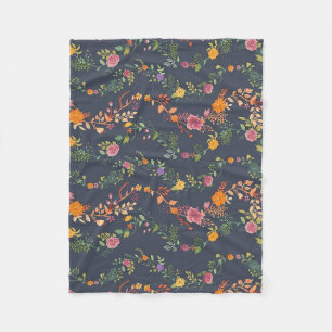 Couverture Polaire Poison de New Home Simple Floral Pattern