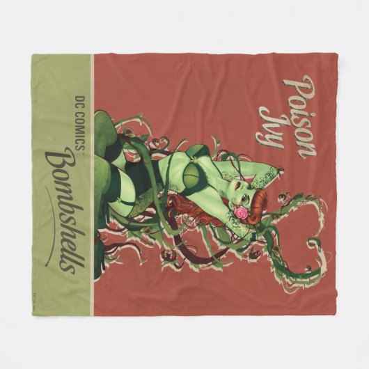 Couverture Polaire Poison Ivy Bombshell (Devant (Horizontal))