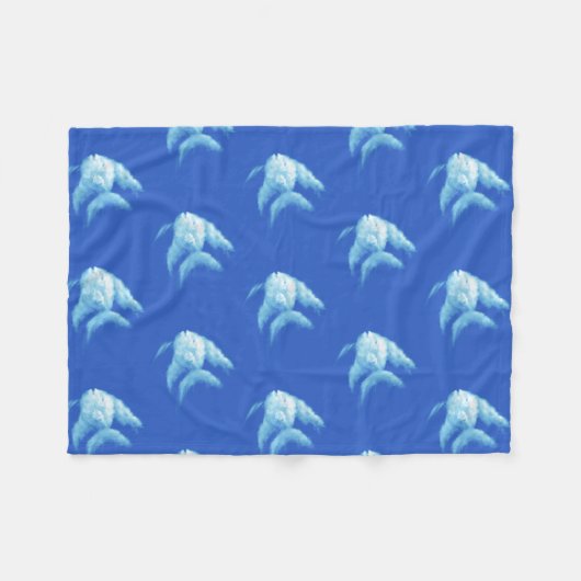 Couverture Polaire Poisson (Devant (Horizontal))