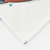 Couverture Polaire Poisson à rayons X sous la mer Imprimer (Coin)