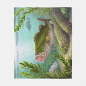 Couverture Polaire Poisson basse (Devant)