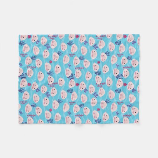 Couverture Polaire Poisson de lard (Devant (Horizontal))