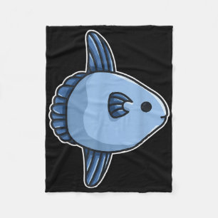Couverture Polaire Poisson lune Môle commun Mola Mola