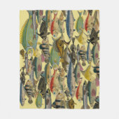 Couverture Polaire Poisson Océanique Pêche Tropical Poisson Exotique  (Devant)