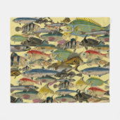 Couverture Polaire Poisson Océanique Pêche Tropical Poisson Exotique  (Devant (Horizontal))
