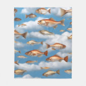 Couverture Polaire Poisson pluvieux (Devant)