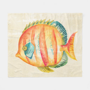 Couverture Polaire Poissons colorés d'aquarium