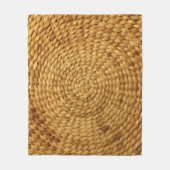 Couverture Polaire Poitrine tissée : Authenticité Brown texturée (Devant)