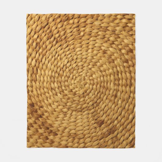 Couverture Polaire Poitrine tissée : Authenticité Brown texturée (Devant)