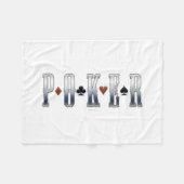 Couverture Polaire Poker (Devant (Horizontal))
