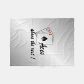 Couverture Polaire Poker Aces (Devant (Horizontal))