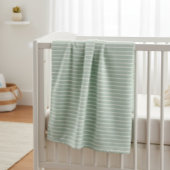 Couverture Polaire Polar fleece blanket with stripes.