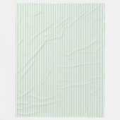 Couverture Polaire Polar fleece blanket with stripes. (Devant)