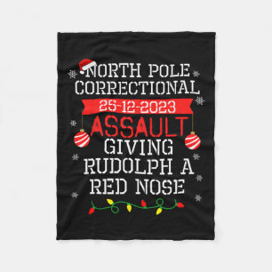 Couverture Polaire Pôle Nord Ault Correctionnel Donnant À Rudolph Un
