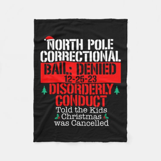 Couverture Polaire Pôle Nord Correction dit Noël Annulé Matchi (Devant)