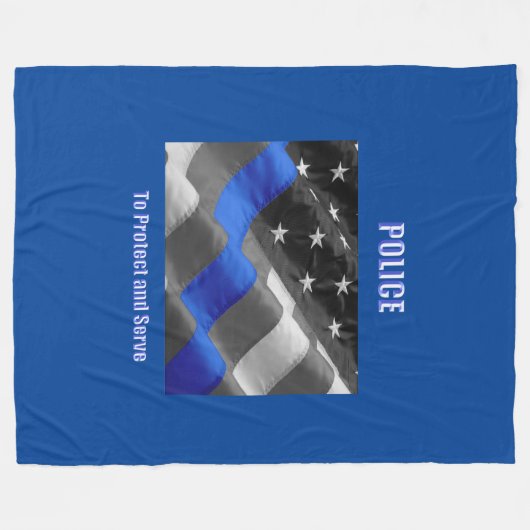 Couverture Polaire Police (Devant (Horizontal))