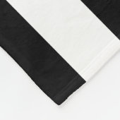 Couverture Polaire Police Ligne Bleue Mince Drapeau Américain Monogra (Coin)