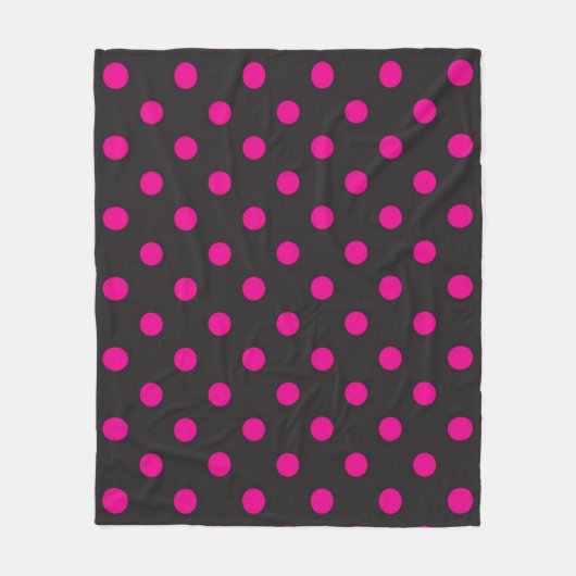 Couverture Polaire Polka dot (Devant)