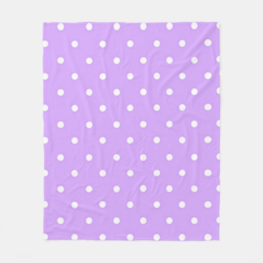 Couverture Polaire Polka dot (Devant)