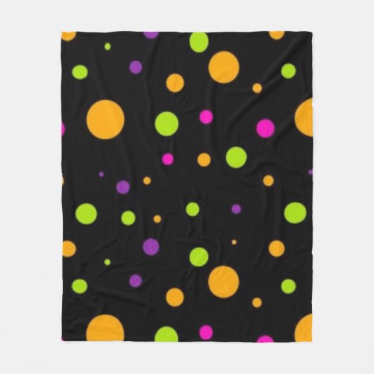 Couverture Polaire Polka dot (Devant)